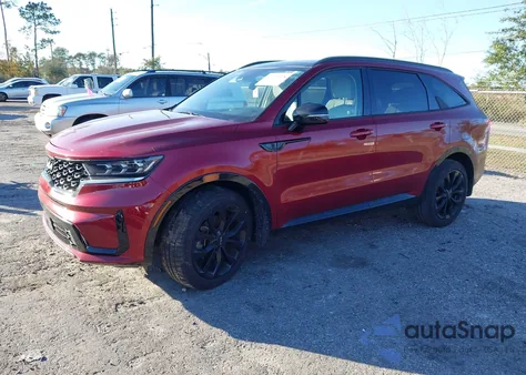 2023 Kia Sorento Sx z USA, uszkodzony, nr VIN 5XYRK4LF8PG218748